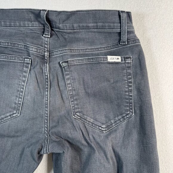 Joes Jeans Mens 29 Gray Straight Slim Mid Rise Stretch - Picture 12 of 13